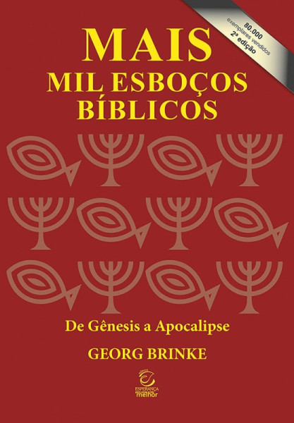 Capa de Mais mil esboços bíblicos - Georg Brinke
