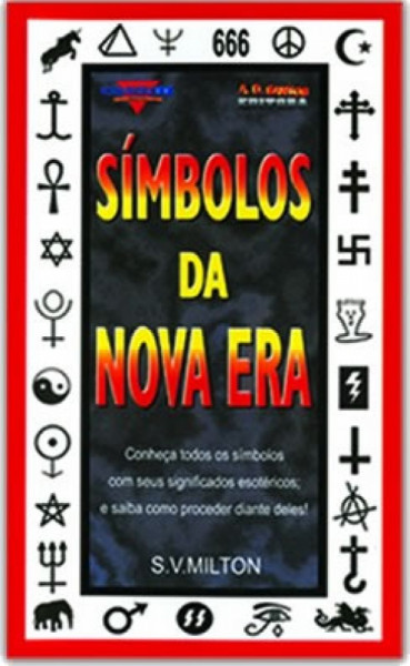 Capa de Símbolos da Nova Era - Vol. 01 - S.V. Milton
