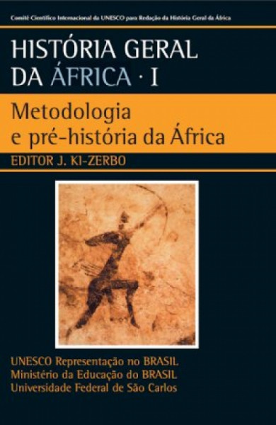 Capa de História geral da África volume I - Joseph Ki-Zerbo