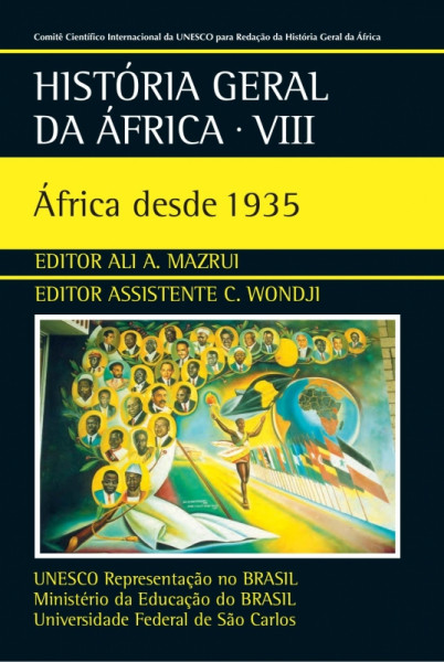 Capa de História geral da África volume VIII - Ali A. Mazrui