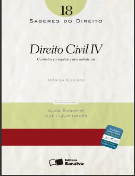 Capa de Direito Civil IV - QUEIROZ,Monica