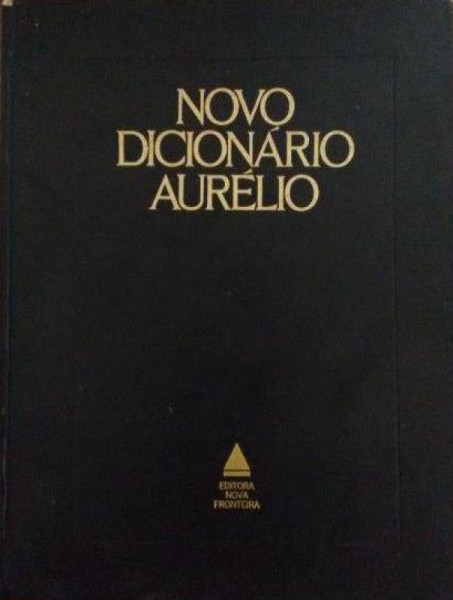 Capa de Novo Dicionário Aurélio - Aurélio Buarque de Holanda Ferreira
