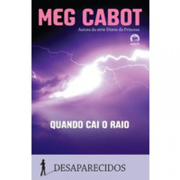 Capa de Quando cai o raio - Meg Cabot