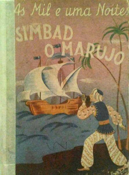 Capa de Simbad, o marujo - Celina Ferreira