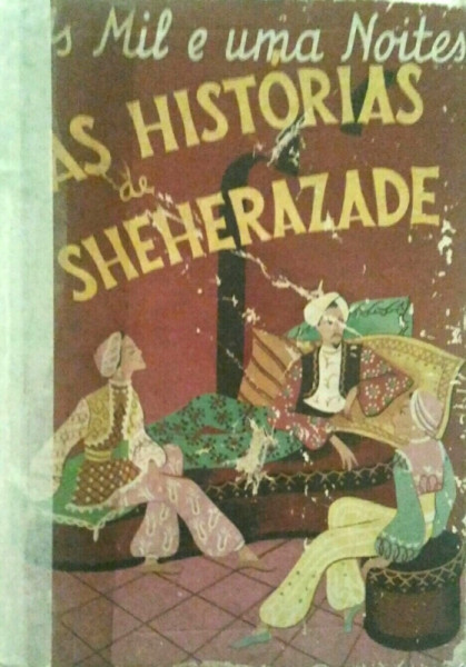 Capa de As histórias de Sheherazade - Edgar M. Machado
