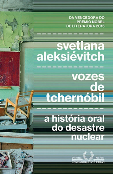 Capa de Vozes de Tchernóbil - Svetlana Aleksiévitch