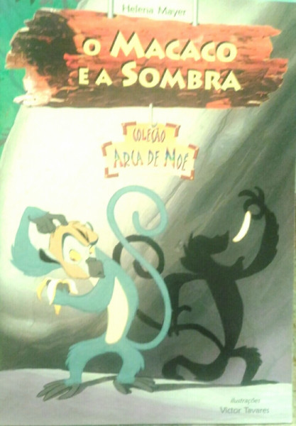 Capa de O Macaco e a Sombra - Helena Mayer
