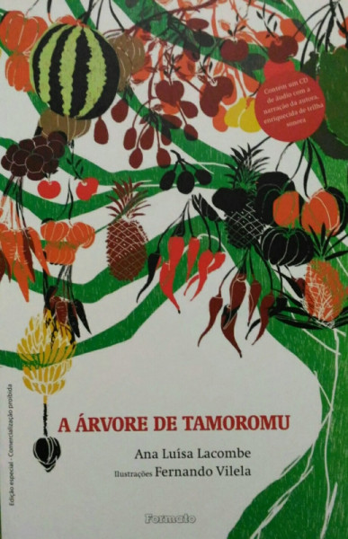 Capa de A Árvore de Tamoromu - Ana Luísa Lacombe