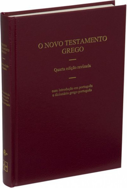 Capa de O Novo Testamento grego - 