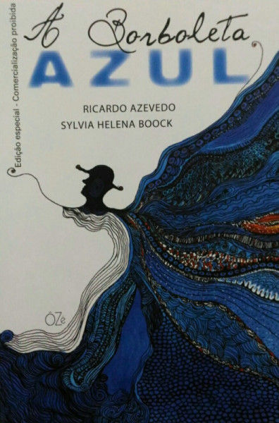 Capa de A borboleta azul - Ricardo Azevedo