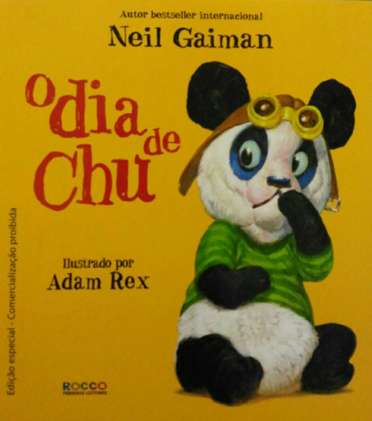 Capa de O dia de Chu - Neil Gaiman