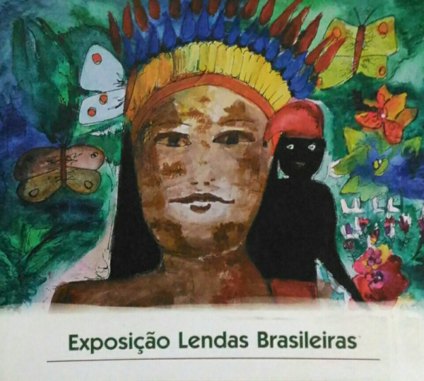 Capa de Exposição Lendas Brasileiras - Cidadãos em sofrimento mental