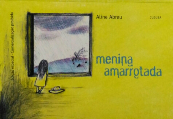 Capa de A menina amarrotada - Aline Abreu