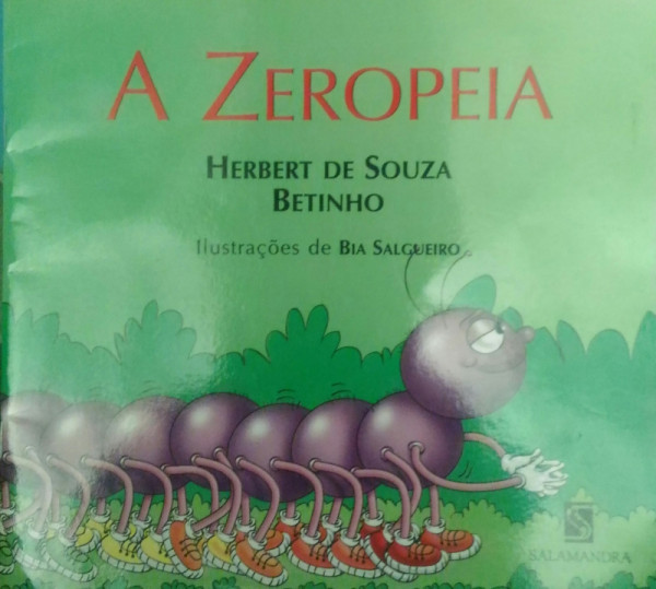 Capa de A zeropeia - Herbert de Souza Betinho