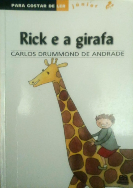Capa de Rick e a girafa - Carlos Drummond de Andrade