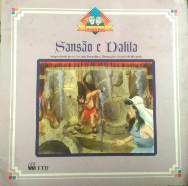 Capa de Sansão e Dalila - Adriana Bernadino