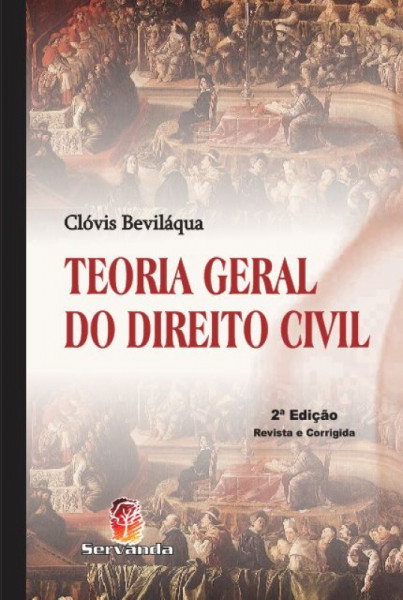 Capa de Teoria geral do direito civil - Clóvis Bevilaqua