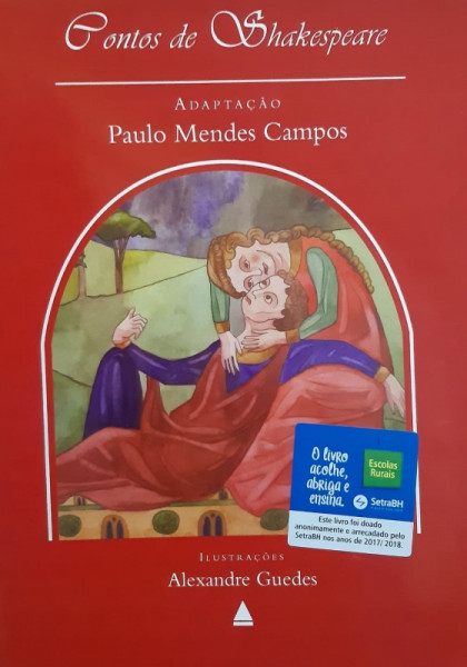 Capa de Contos de Shakespeare - Paulo Mendes Campos (adap.)
