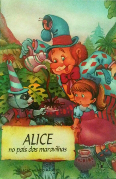 Capa de Alice no país das maravilhas - 