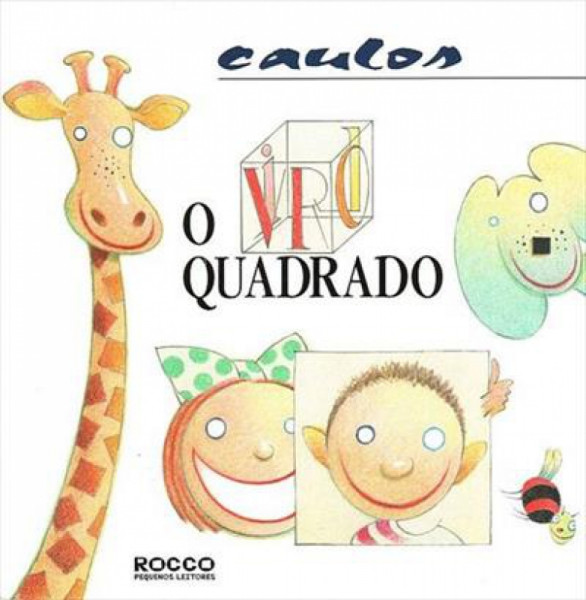 Capa de O livro quadrado - Caulos
