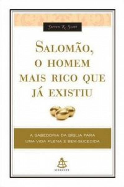 Capa de Salomão, o homem mais rico que já existiu - Steven K. Scott