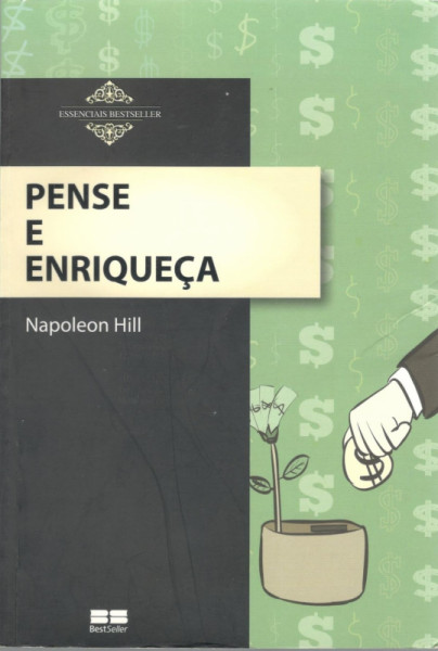 Capa de Pense e enriqueça - Napoleon Hill