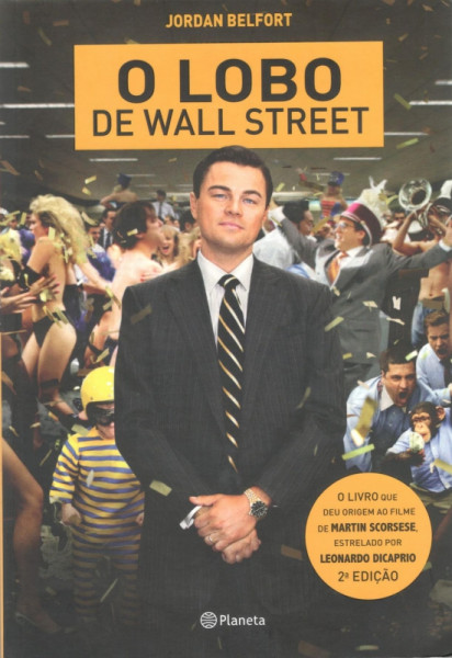 Capa de O Lobo de Wall Street - Jordan Belfort