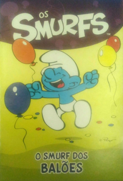 Capa de O Smurf dos Balões - Viviane Vicenti