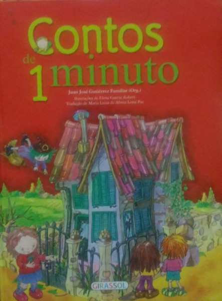 Capa de Contos de 1 Minuto - Juan José Gutiérrez Familiar (Org.)