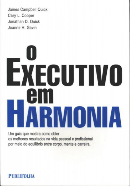 Capa de O Executivo Em Harmonia - James Campbell