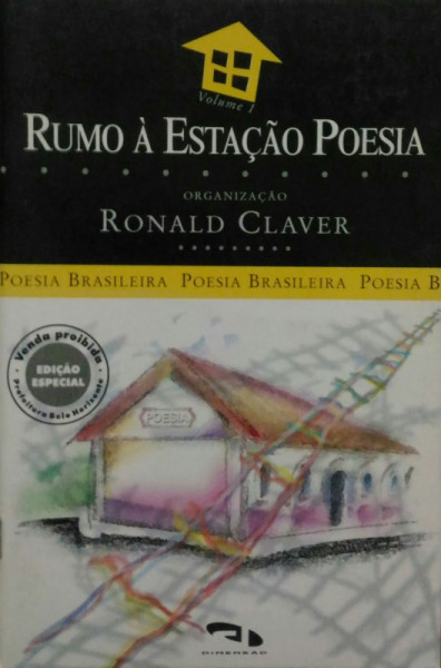 Capa de Rumo à Estação Poesia - Ronald Claver