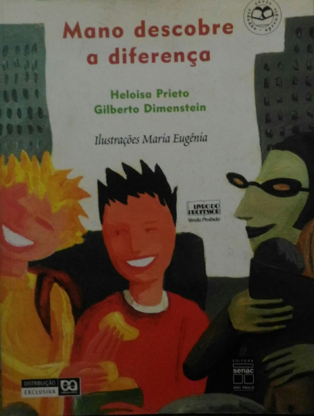 Capa de Mano descobre a diferença - Heloisa Prieto; Gilberto Dimenstein