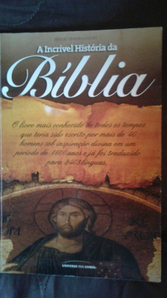 Capa de A Incrível História da Bíblia - Sérgio Pereira Couto