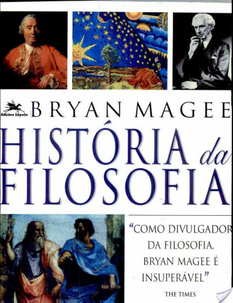 Capa de Historia da filosofia - Bryan Magee