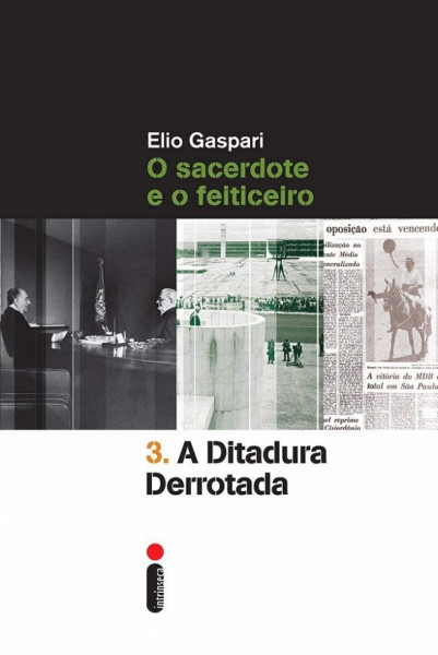 Capa de A ditadura derrotada (3) - Elio Gaspari