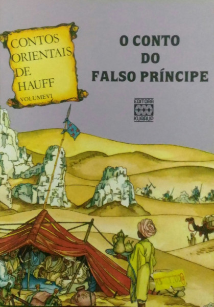 Capa de O Conto do Falso Príncipe - Wilhelm Hauff
