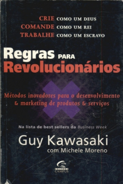 Capa de Regras para Revolucionários - Guy Kawasaki