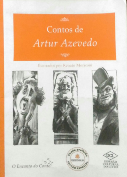 Capa de Contos de Arthur Azevedo - Arthur Azevedo