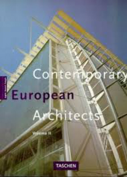 Capa de Contemporary European Architets vol II - 
