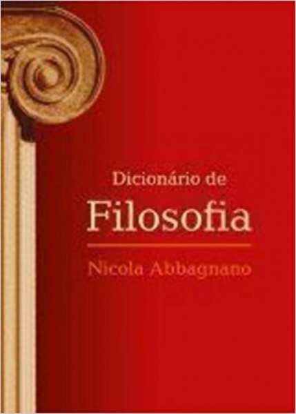 Capa de Dicionário de Filosofia - Nicola Abbagnano