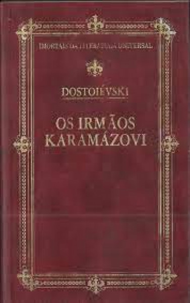 Capa de Os irmãos Karamazov - Fiódor Dostoiévski