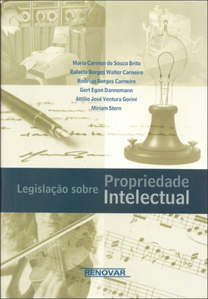 Capa de Legislação sobre Propriedade Intelectual - Vários
