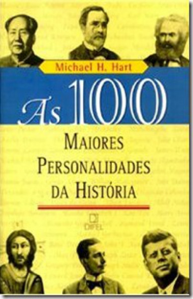Capa de As 100 Maiores Personalidades da História - Michael H. Hart