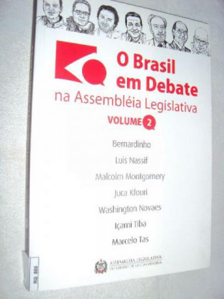 Capa de O Brasil em Debate na Assembléia Legislativa - Vol. 2 - Vários