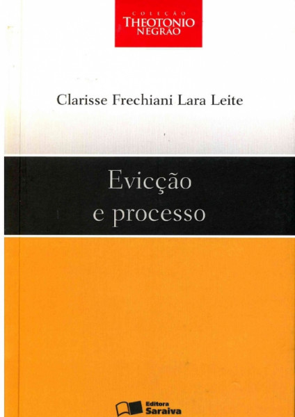 Capa de Evicção e processos - Clarisse Frechiani Lara Leite