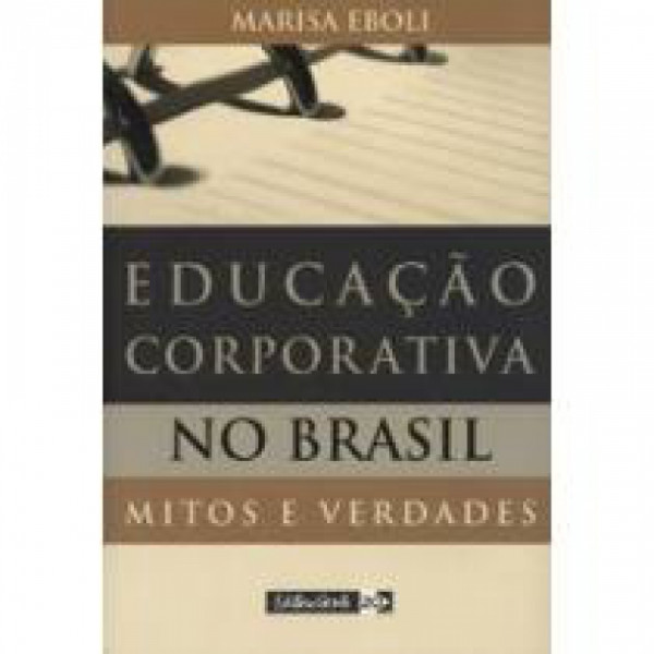Capa de Educação Corporativa no Brasil - MArisa Eboli