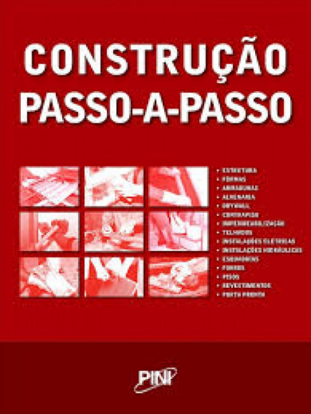 Capa de Construção Passo-A-Passo - Organização da Editora