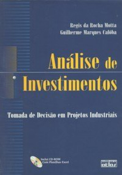 Capa de Análise de investimentos - Nelson Casarotto Filho; Bruno Hartmut Kopittke