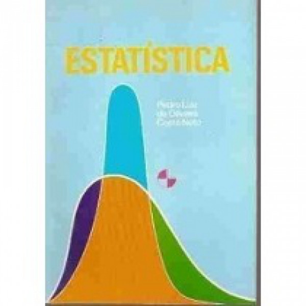 Capa de Estatística - Pedro Luiz de Oliveira Costa Neto