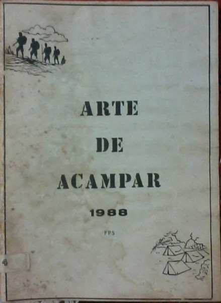 Capa de Arte de Acampar - Ministério JA